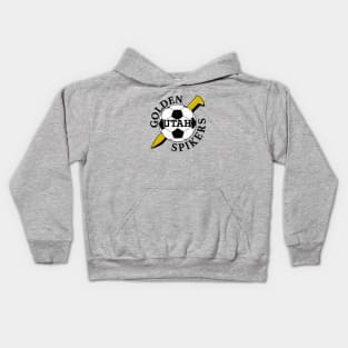 Defunct Utah Golden Spikers Soccer Kids Hoodie